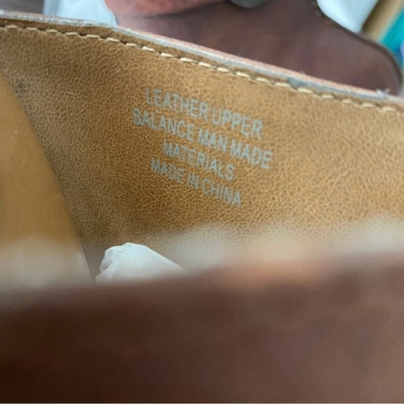 Born b.o.c. Oil Tanned Leather Clogs Mules Heels Brown 6 - Picture 9 of 12